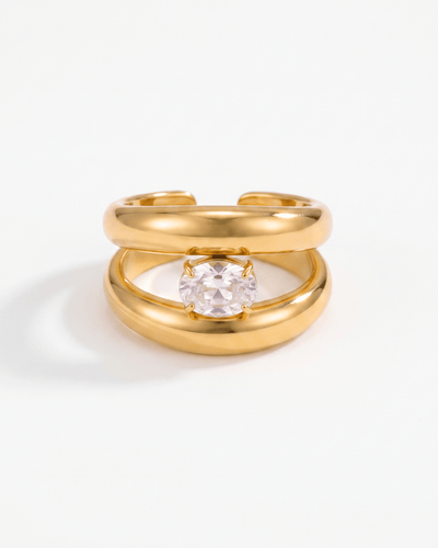 Elodie ring - Opulaire - WATERPROOF jewelry - Adjustable -