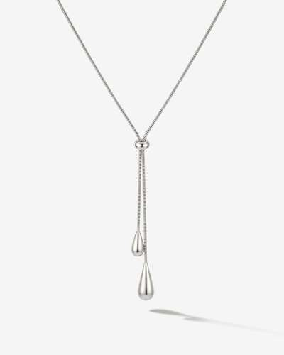 Emy - Adjustable pendant necklace - Stainless steel - Opulaire - WATERPROOF jewelry - 