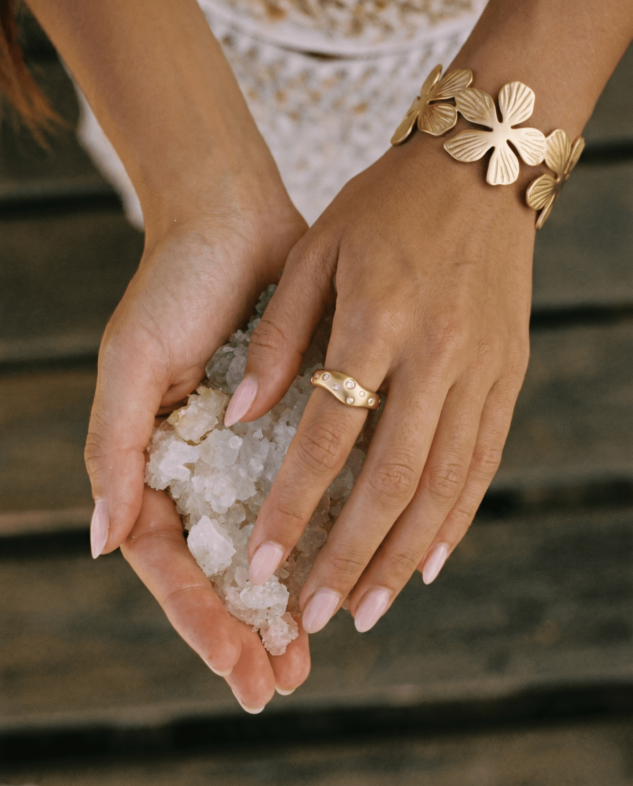 Flower bracelet - Opulaire - WATERPROOF jewelry - 
