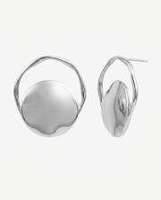 Franky earrings - Opulaire - WATERPROOF jewelry - Silver -