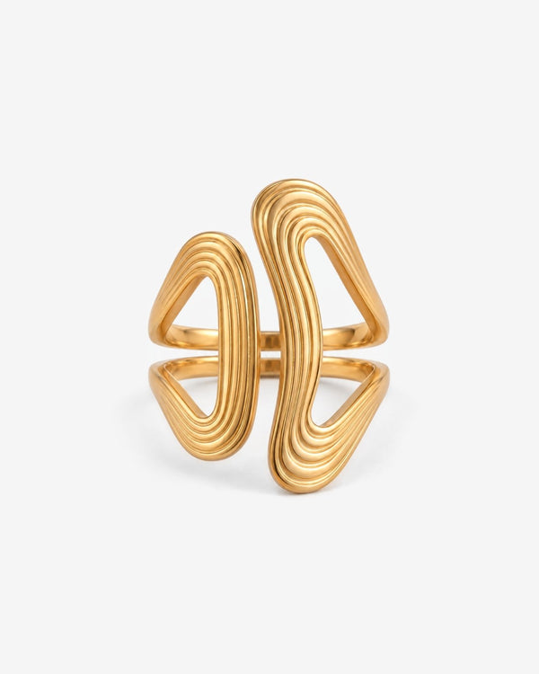 Freja ring - Opulaire - WATERPROOF jewelry - Adjustable -