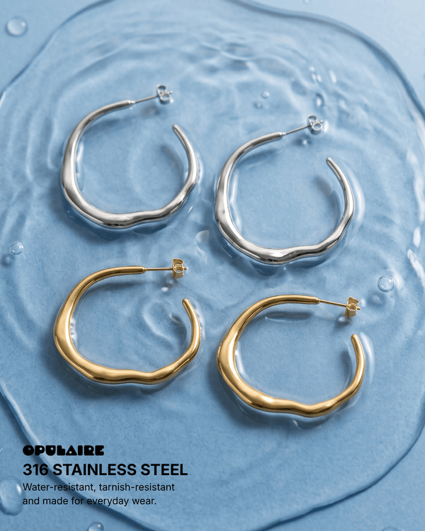 Gallarate earrings - Opulaire - WATERPROOF jewelry - 