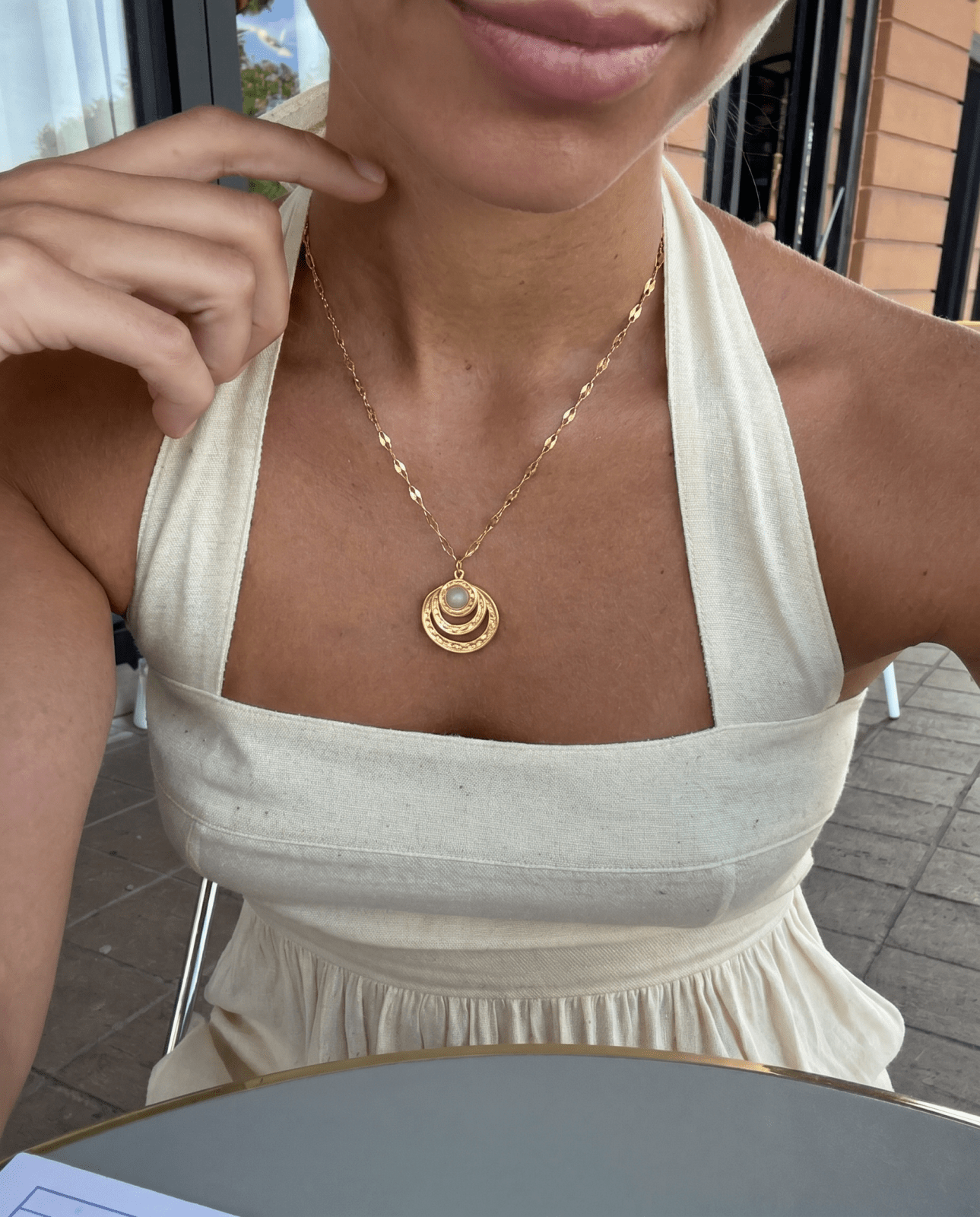 Gia necklace - Opulaire - WATERPROOF jewelry - 