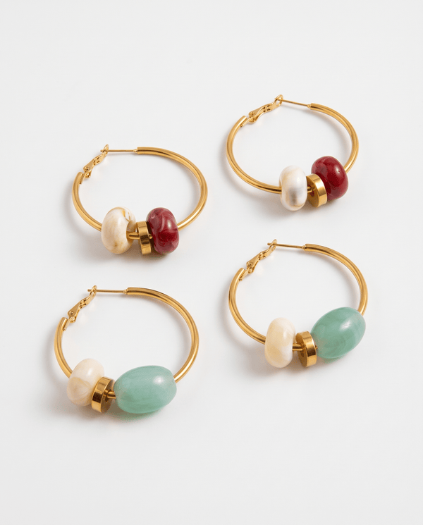 Gigi earrings - Opulaire - WATERPROOF jewelry - 