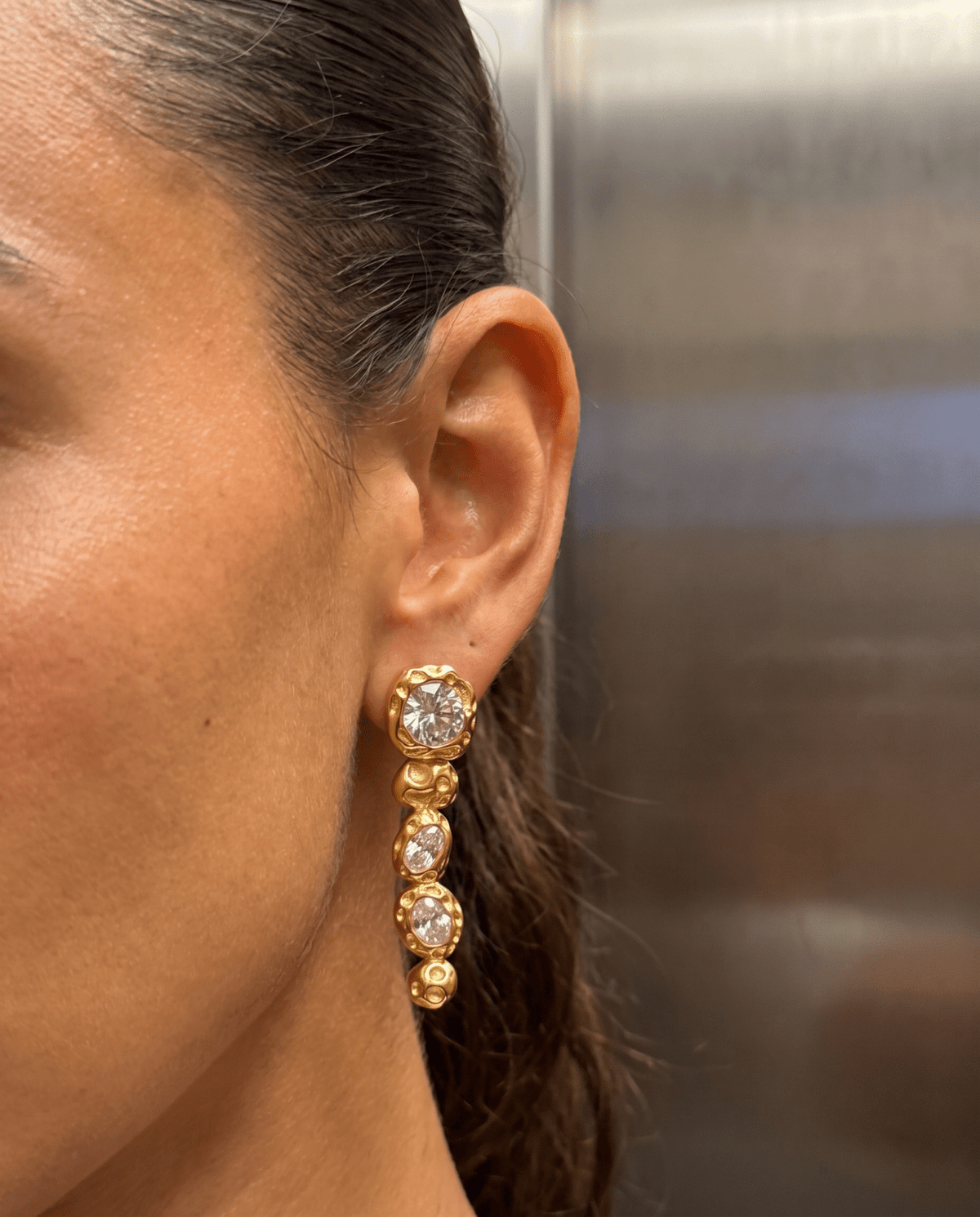 Hazel earrings - Opulaire - WATERPROOF jewelry - 