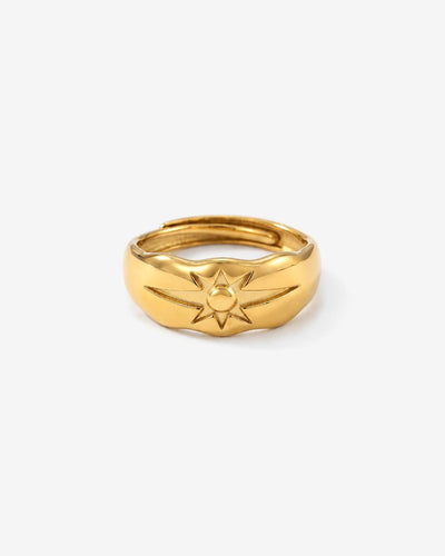 Heba ring - Opulaire - WATERPROOF jewelry - Adjustable -