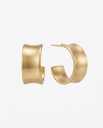 Chunky hoop oorbellen