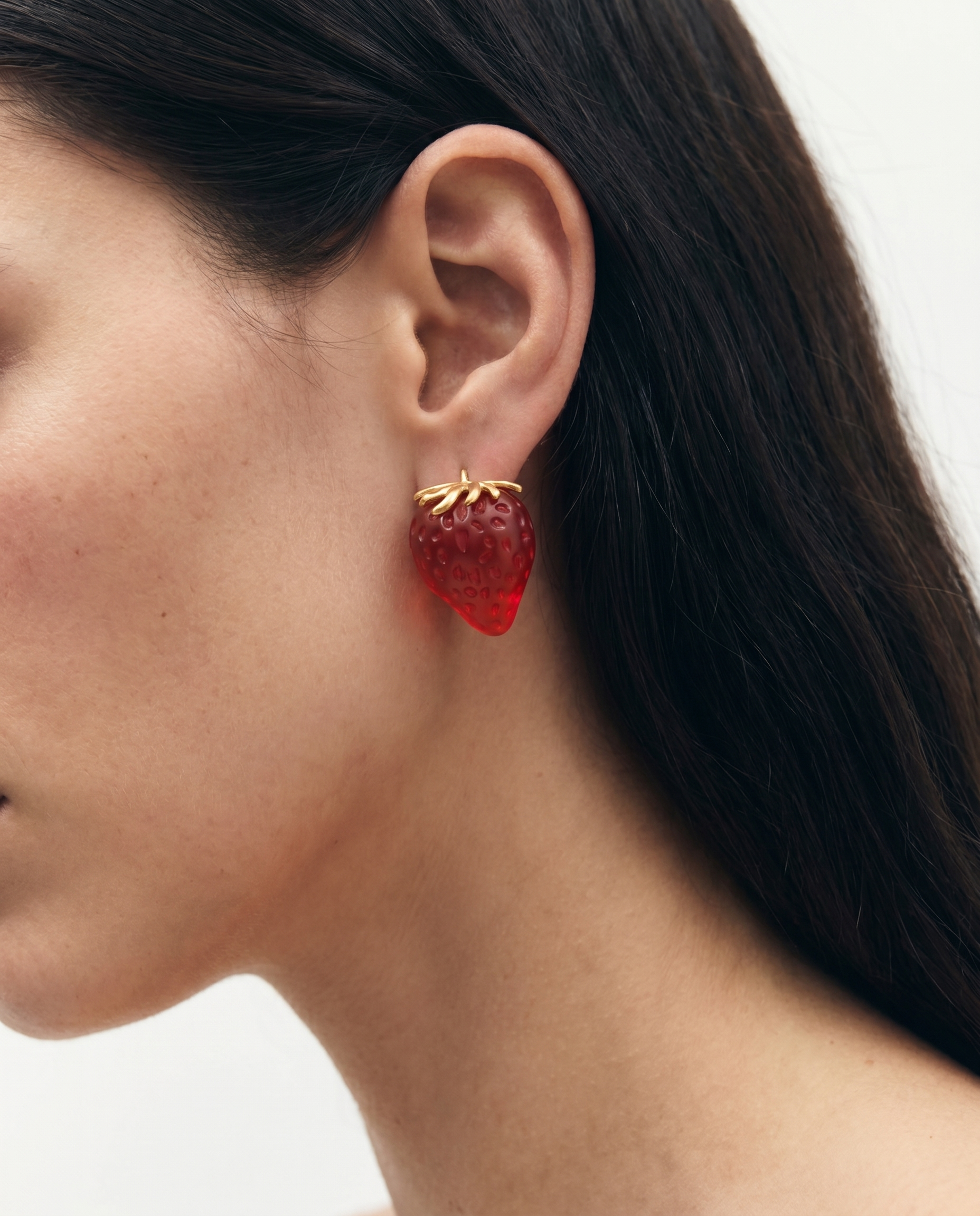 Strawberry earrings