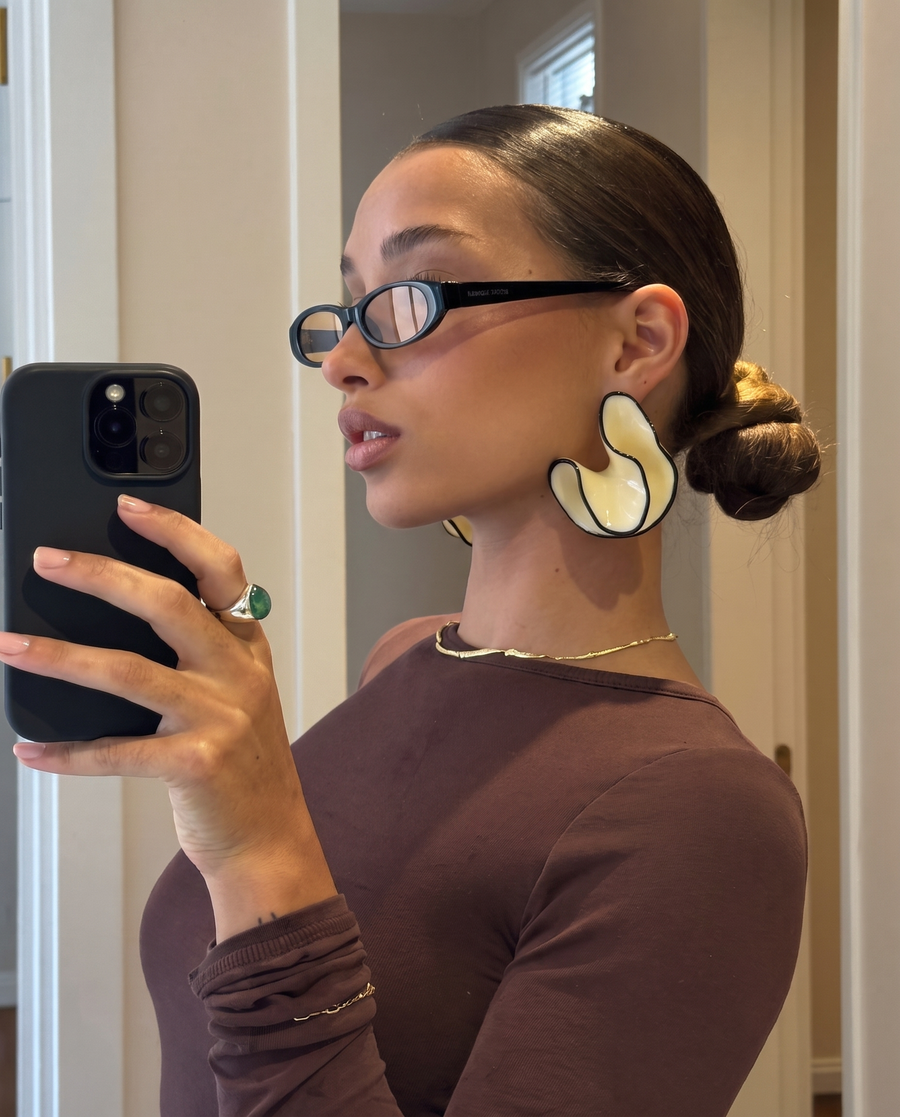 Beau BOUCLES D'OREILLES