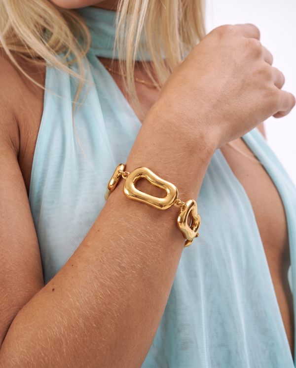 Big chain armband