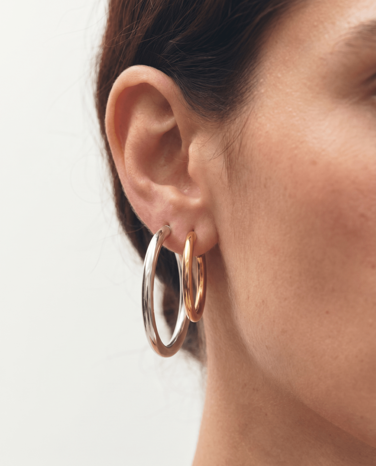 Hoop earrings big - Opulaire - WATERPROOF jewelry - 