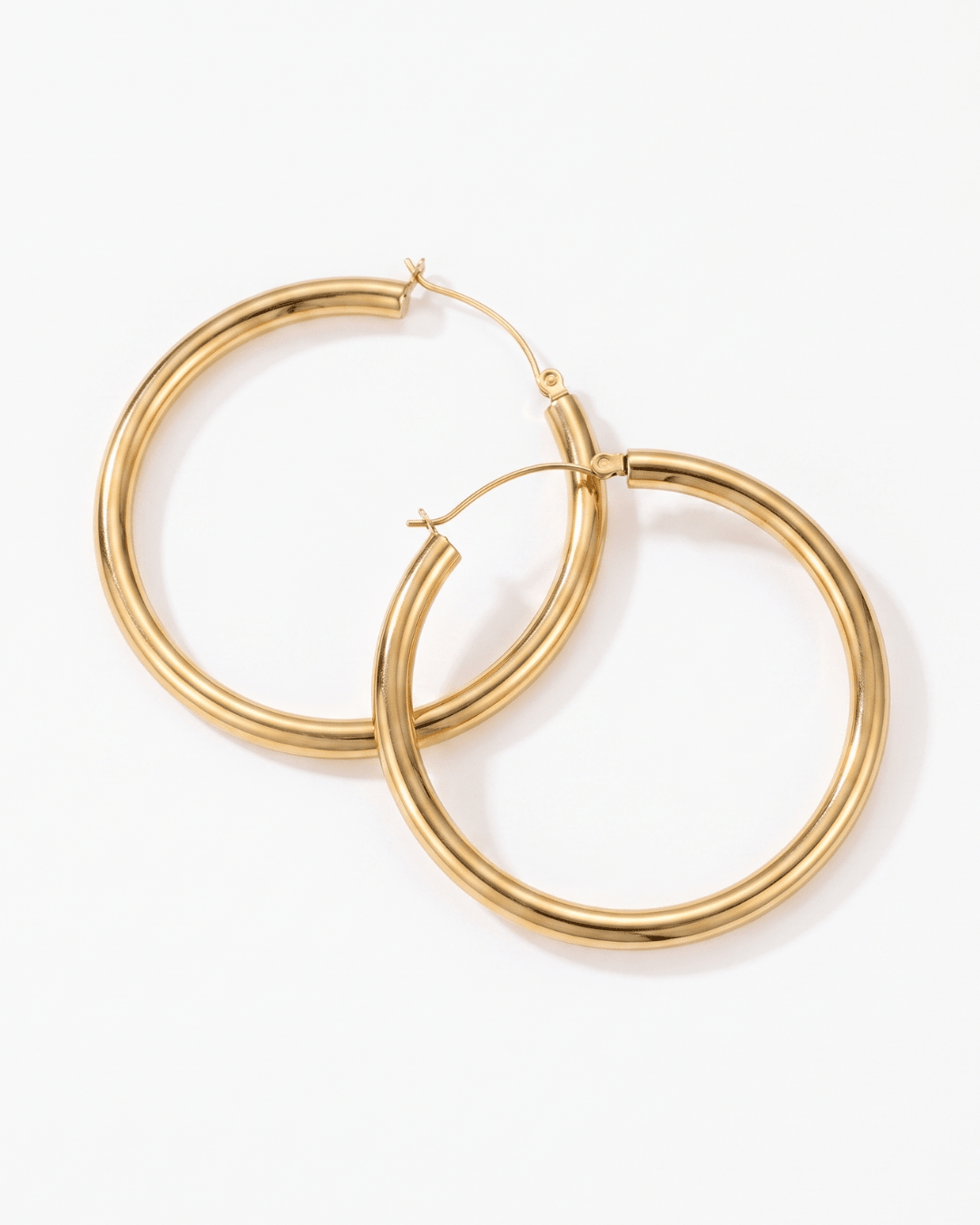 Hoop earrings big - Opulaire - WATERPROOF jewelry - 