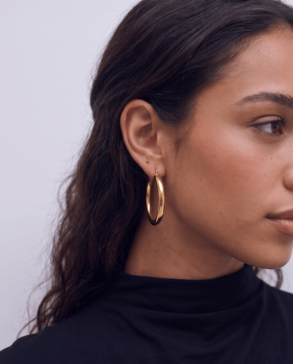 Hoop earrings small - Opulaire - WATERPROOF jewelry - 
