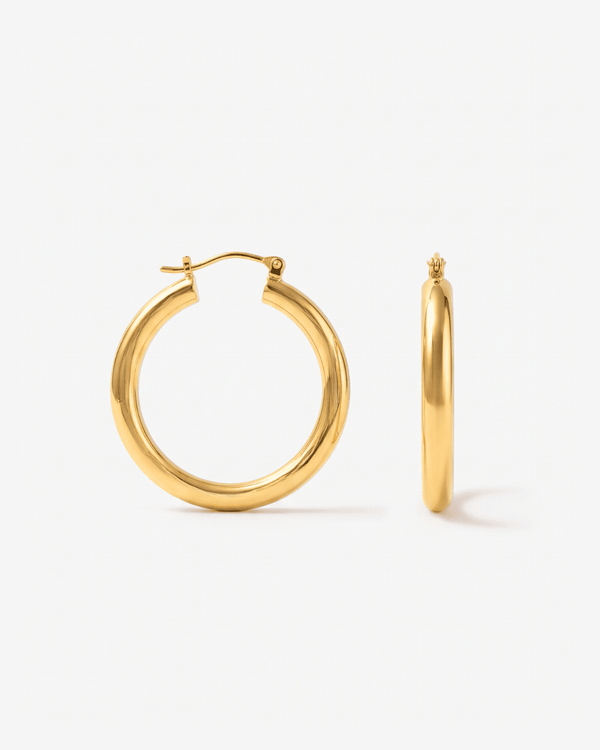 Hoop earrings small - Opulaire - WATERPROOF jewelry - 