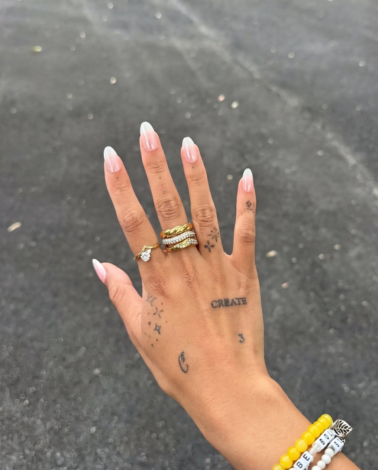 Hula ring - Opulaire - WATERPROOF jewelry - EU 54 -