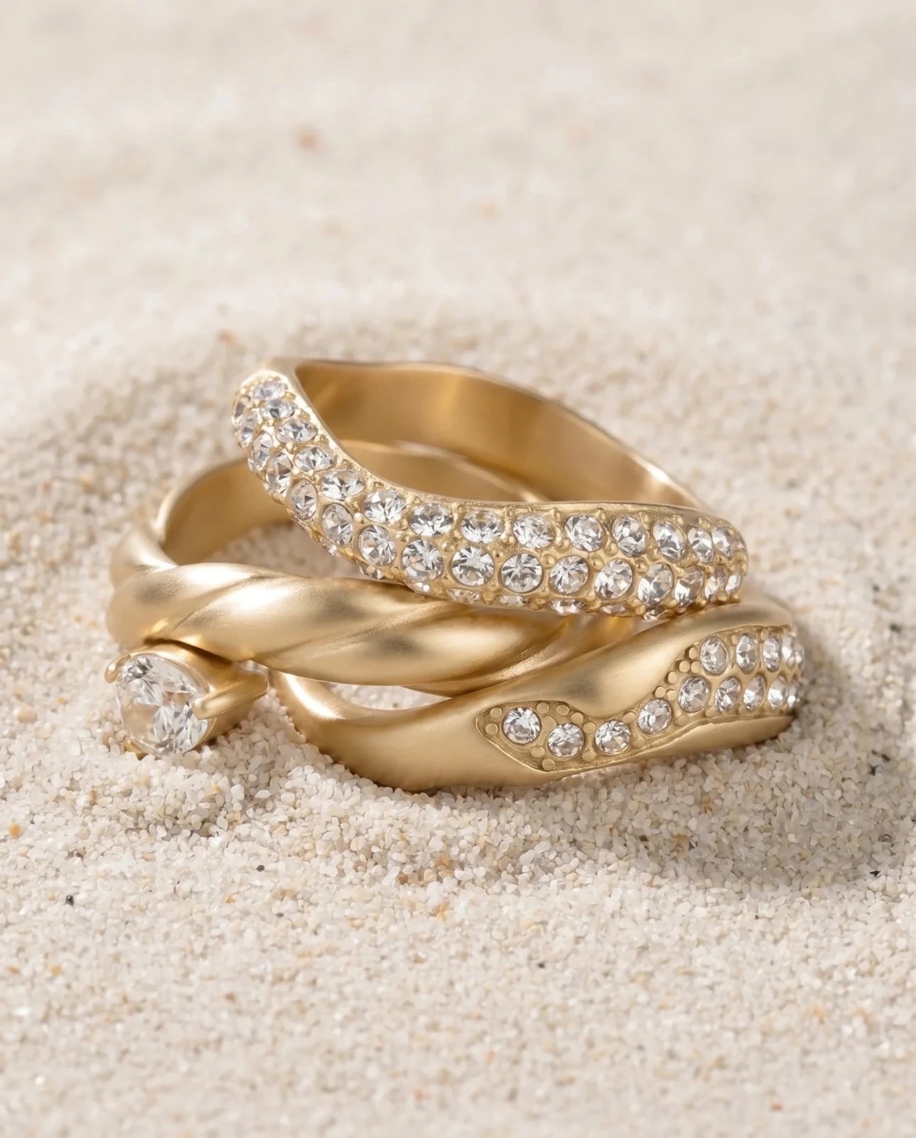 Hula ring - Opulaire - WATERPROOF jewelry - EU 54 -
