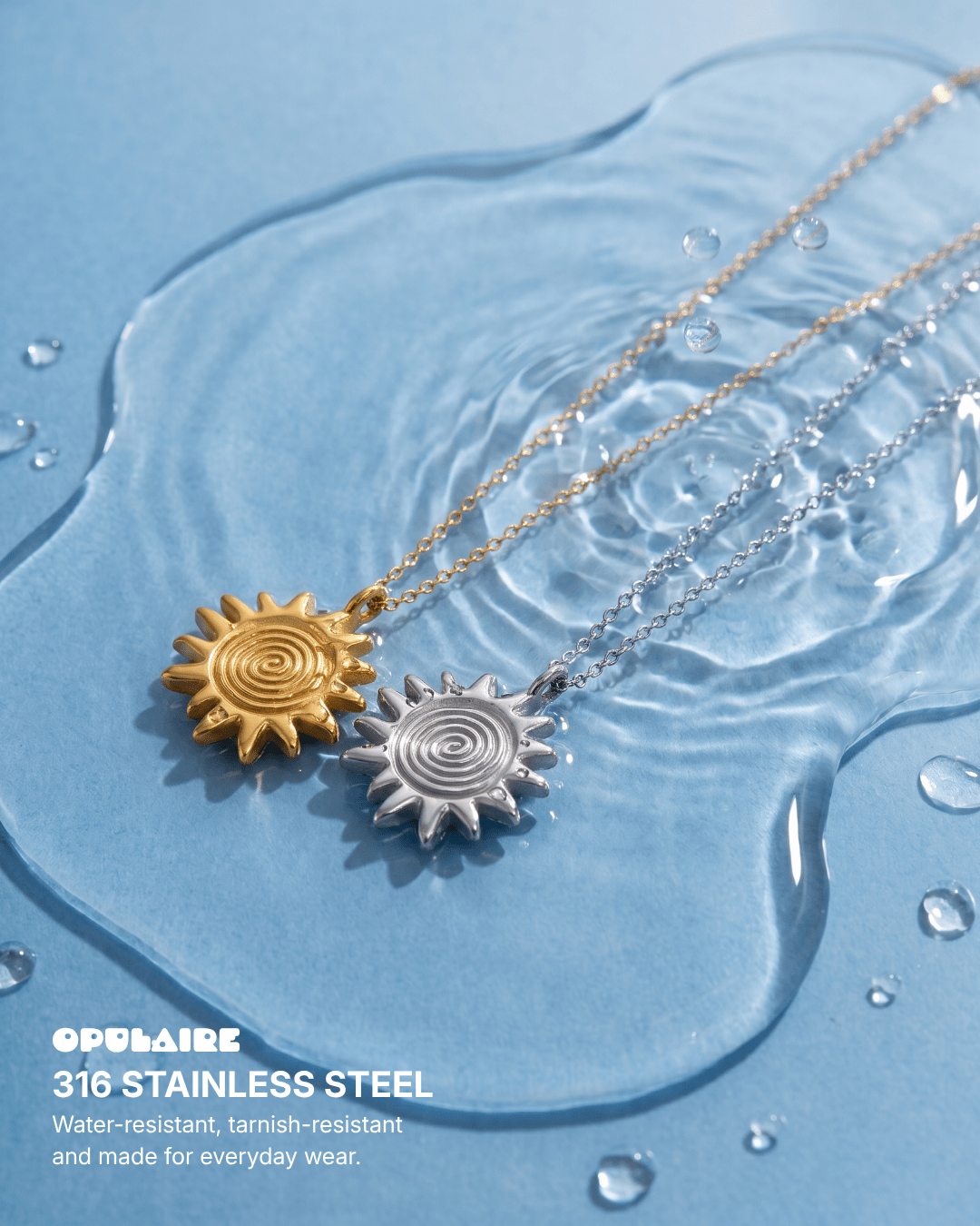Jana necklace - Opulaire - WATERPROOF jewelry - 
