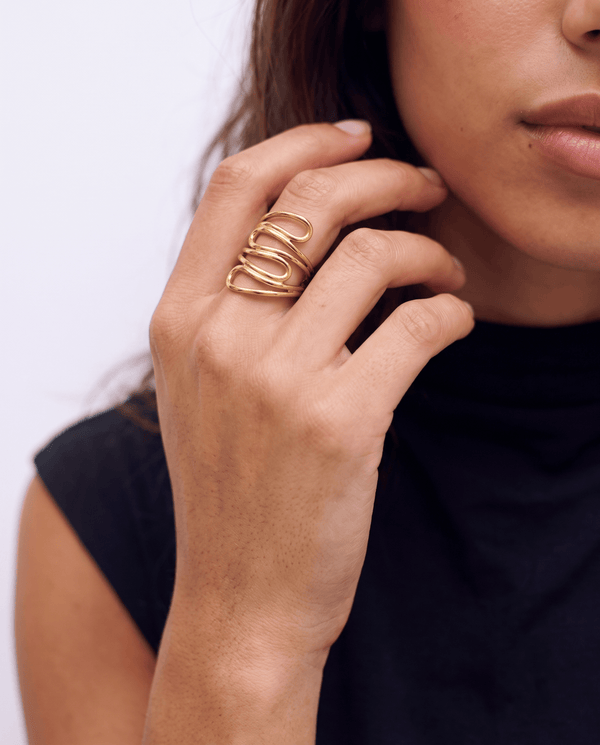 Joyce ring - Opulaire - WATERPROOF jewelry - Adjustable -