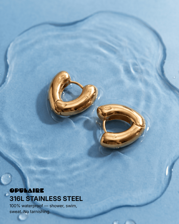 Julia earrings - Opulaire - WATERPROOF jewelry - 