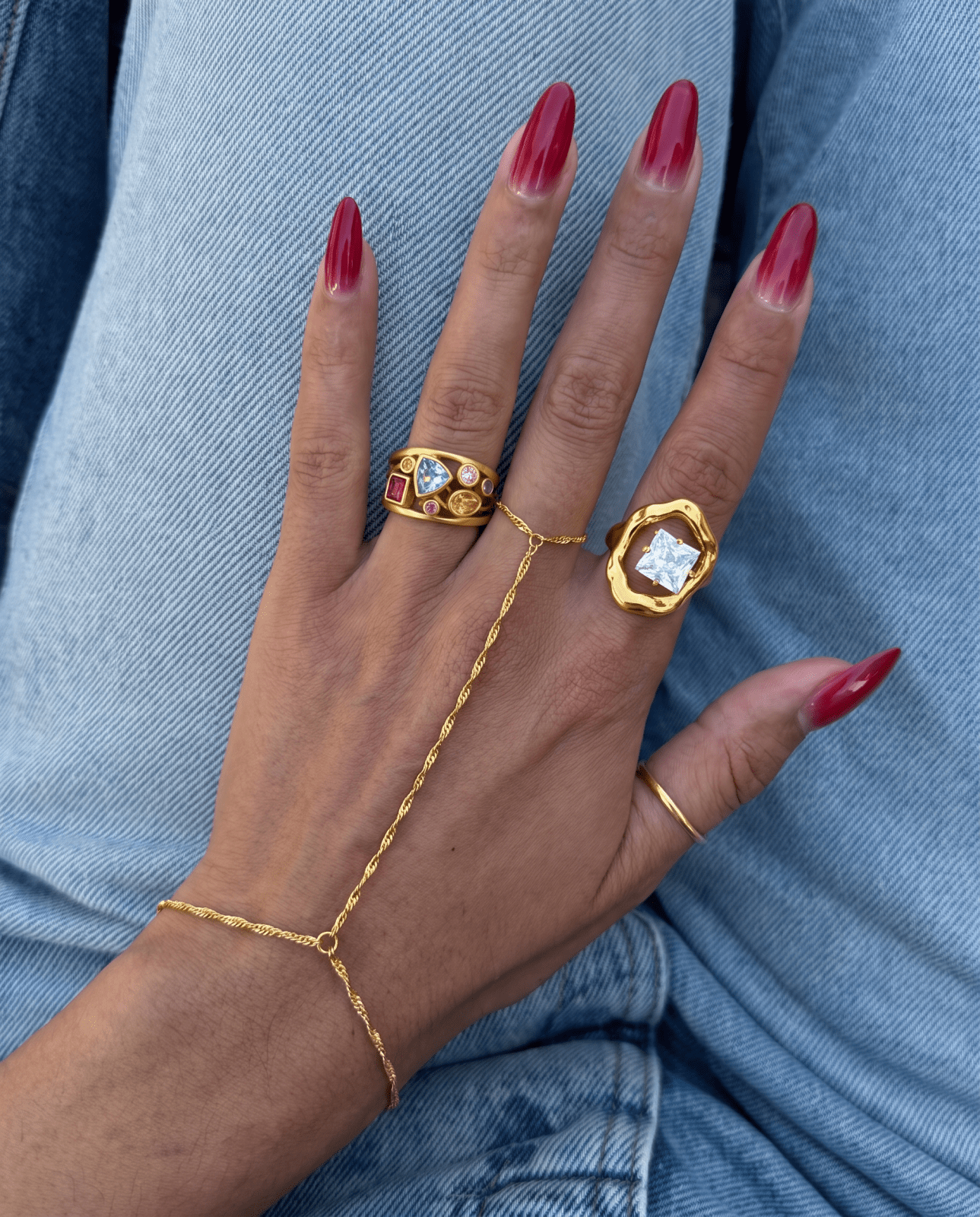 Lena ring - Opulaire - WATERPROOF jewelry - EU 54 -