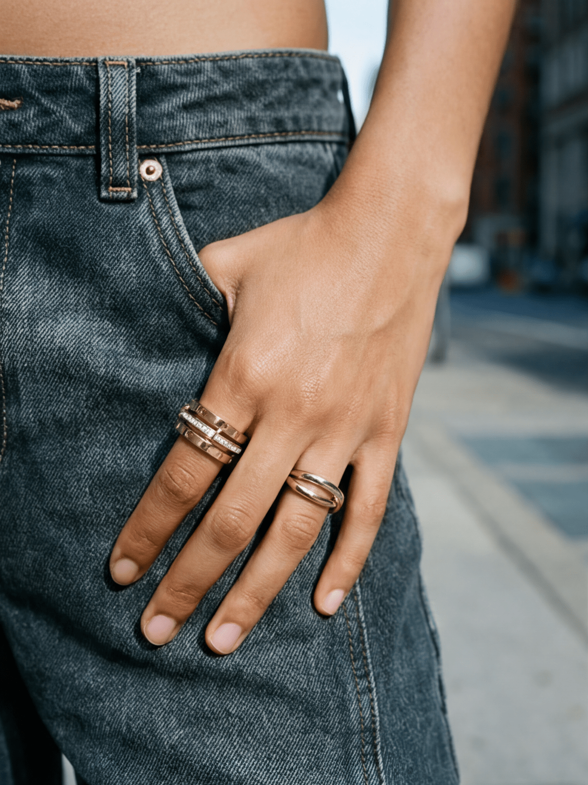 Lenox ring - Opulaire - WATERPROOF jewelry - EU 54 -