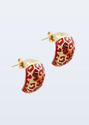 Leo earrings