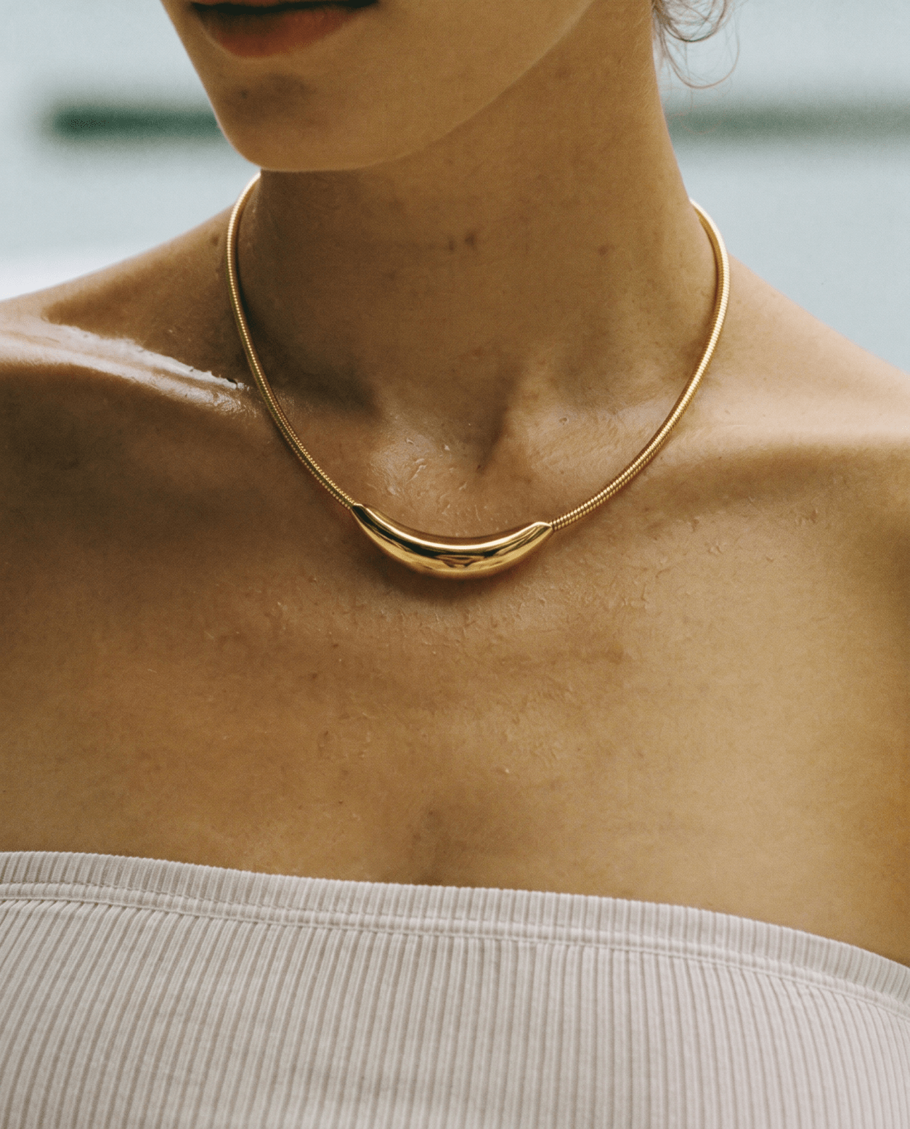 Leona necklace - Opulaire - WATERPROOF jewelry - 