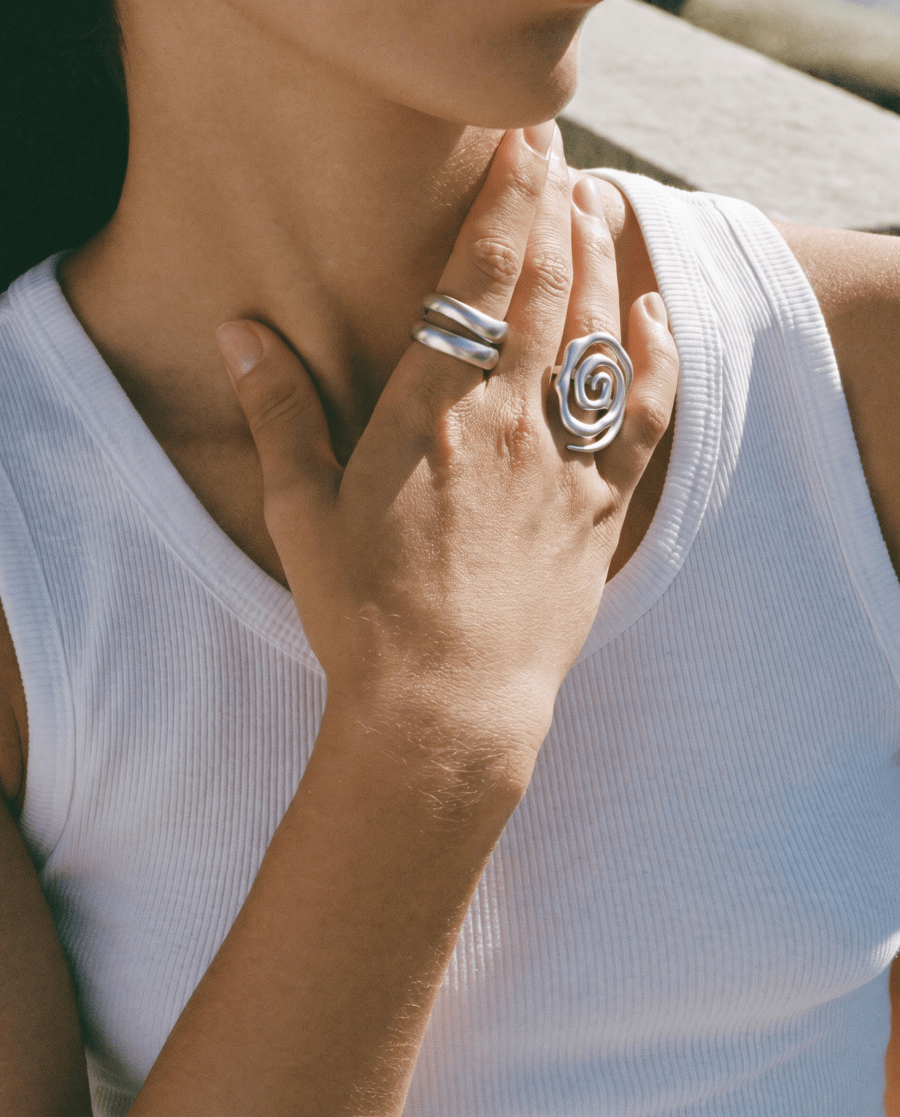 Line ring - Opulaire - WATERPROOF jewelry - EU 52 -