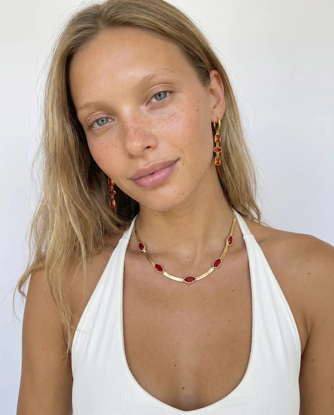 Liora earrings - Opulaire - WATERPROOF jewelry - 