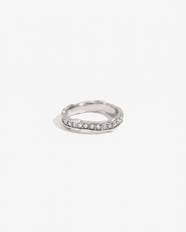 Livia ring - Opulaire - WATERPROOF jewelry - Silver - EU 52