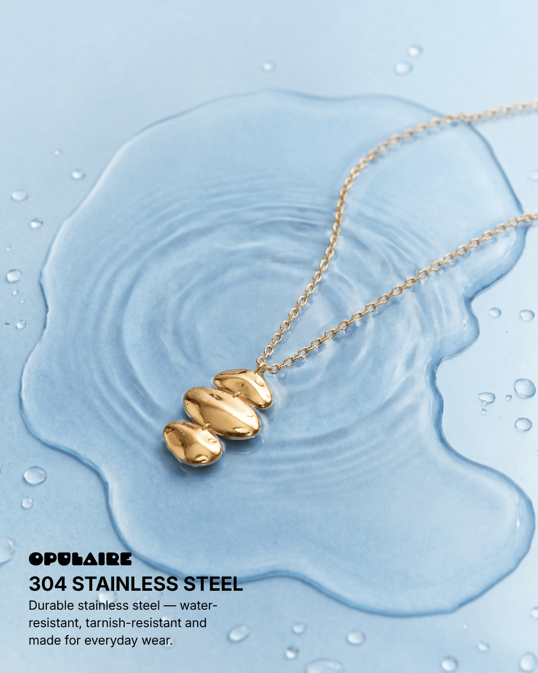 Loïs necklace - Opulaire - WATERPROOF jewelry - 