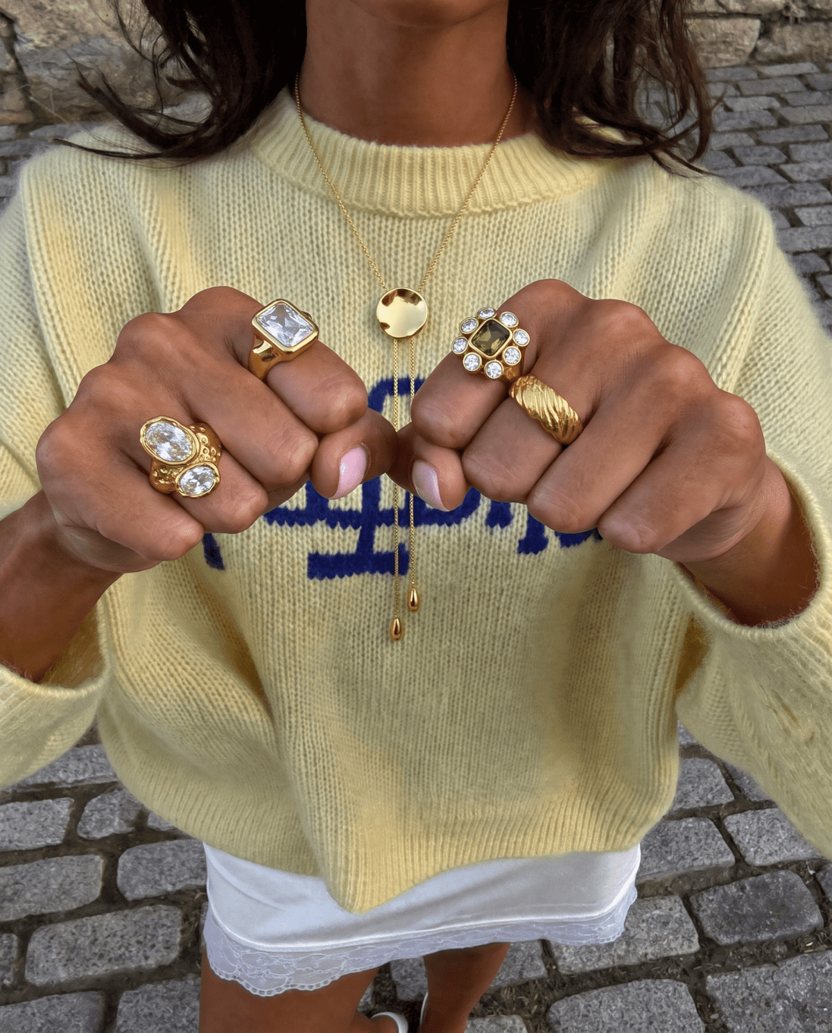 Lola ring - Opulaire - WATERPROOF jewelry - EU 54 | US 7 -
