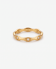 Lotus ring - Opulaire - WATERPROOF jewelry - EU 54 -