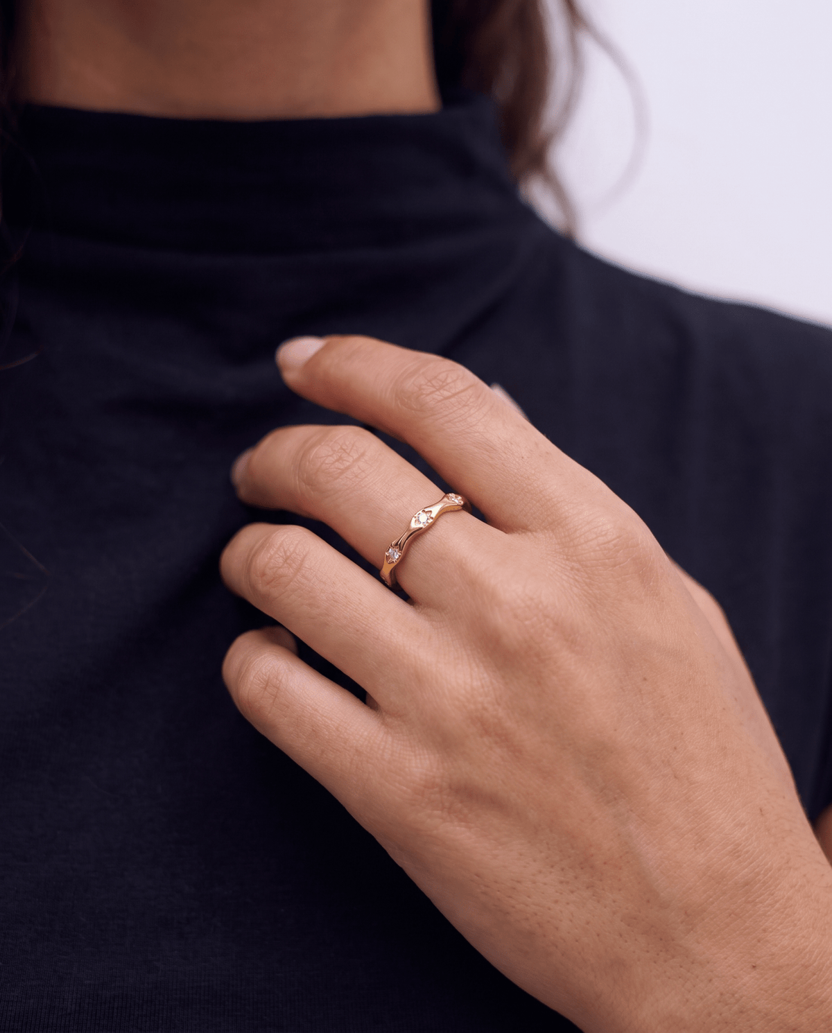 Lotus ring - Opulaire - WATERPROOF jewelry - EU 54 -