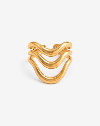 Lucile ring - Opulaire - WATERPROOF jewelry - Adjustable -