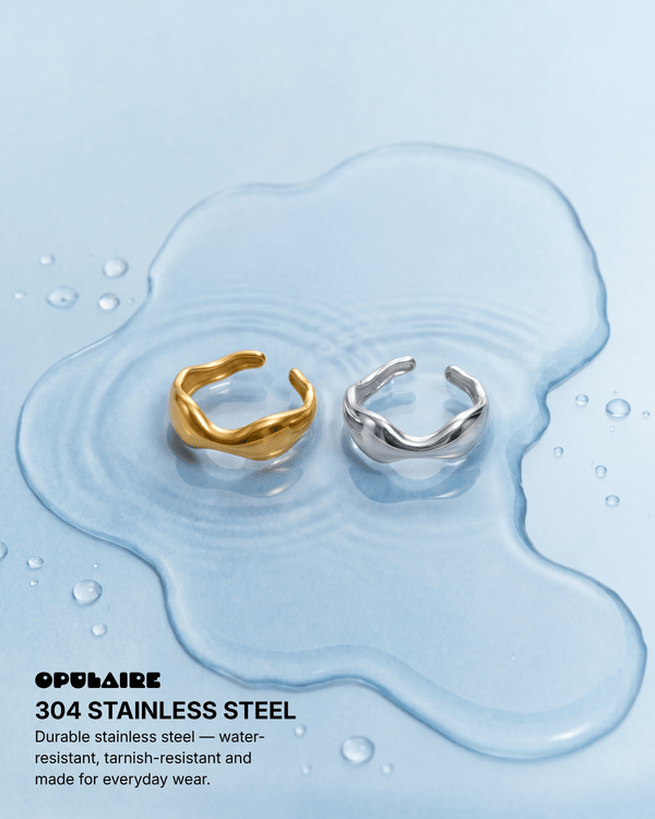 Maeve ring - Opulaire - WATERPROOF jewelry - Adjustable -