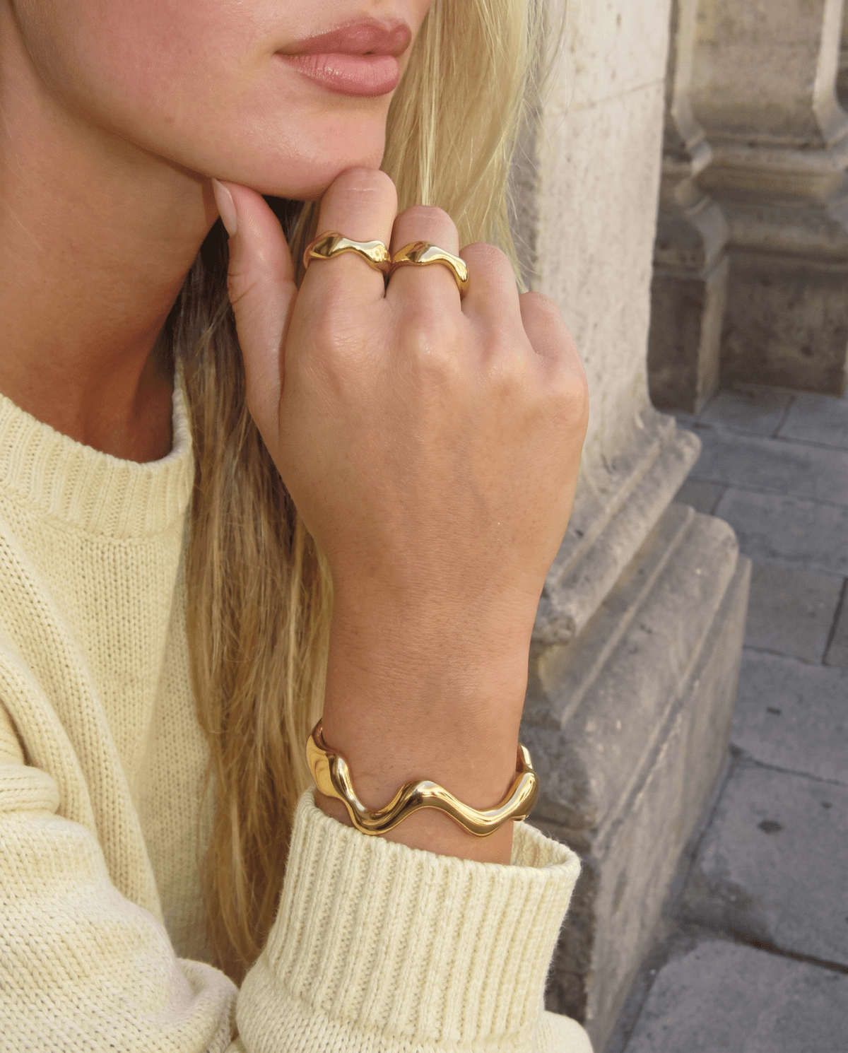 Maeve ring - Opulaire - WATERPROOF jewelry - Adjustable -