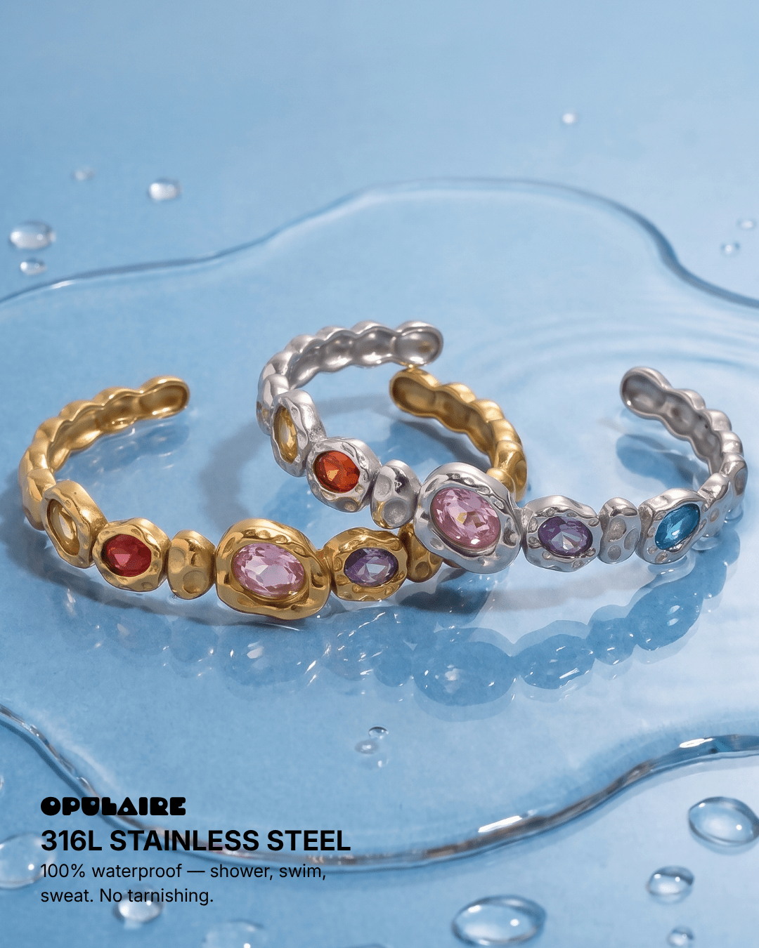 Maud bracelet - Opulaire - WATERPROOF jewelry - 