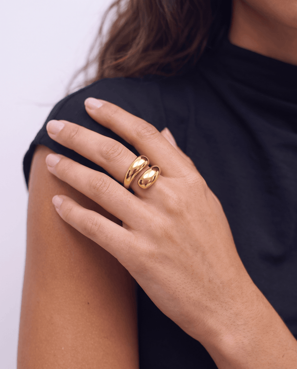 Mila ring - Opulaire - WATERPROOF jewelry - EU 55 -