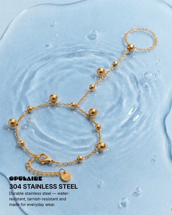 Milene hand chain - Opulaire - WATERPROOF jewelry - 