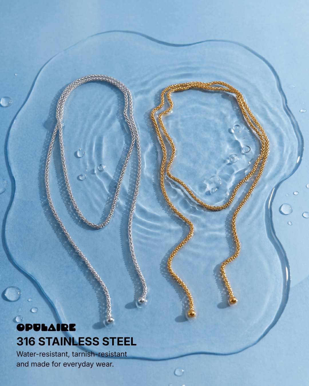 Mimi necklace - Opulaire - WATERPROOF jewelry - 