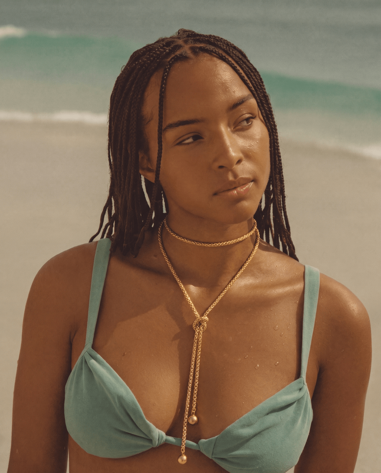 Mimi necklace - Opulaire - WATERPROOF jewelry - Gold -