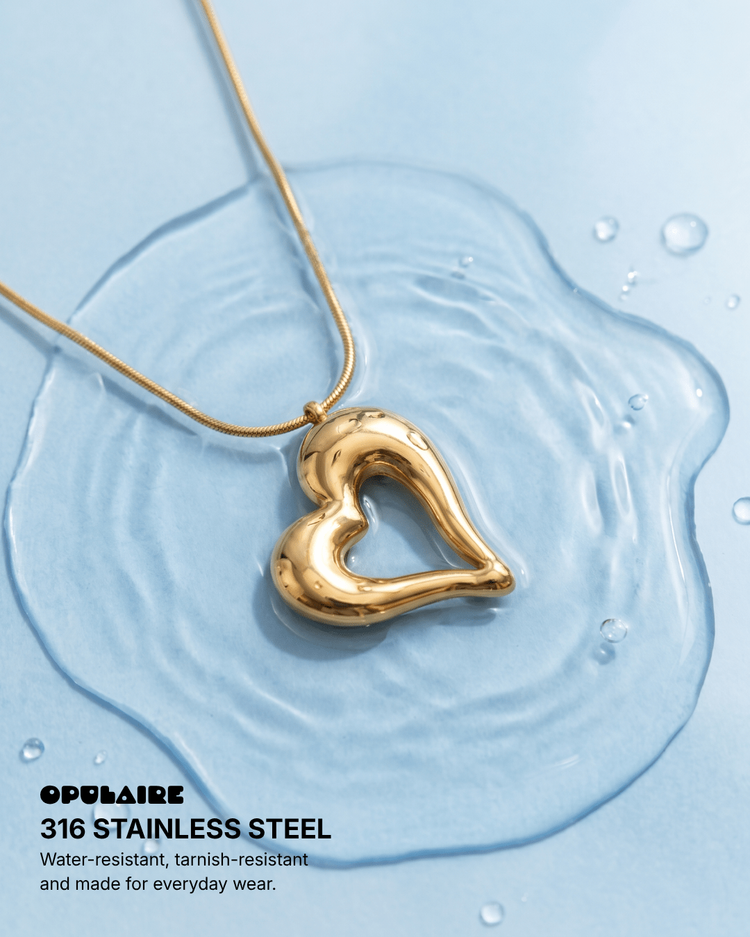 Myra necklace - Opulaire - WATERPROOF jewelry - 