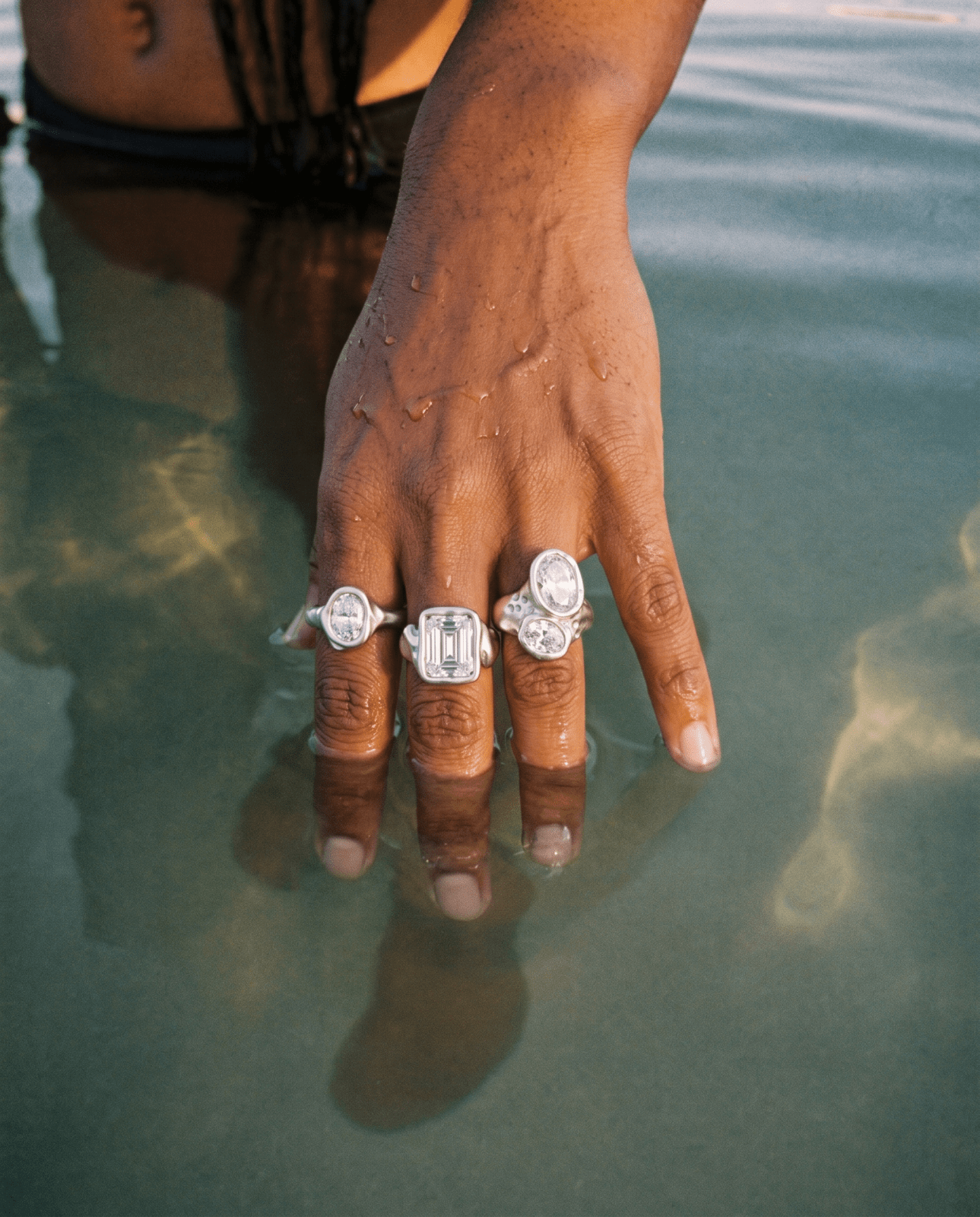 Nadia ring - Opulaire - WATERPROOF jewelry - EU 52 -