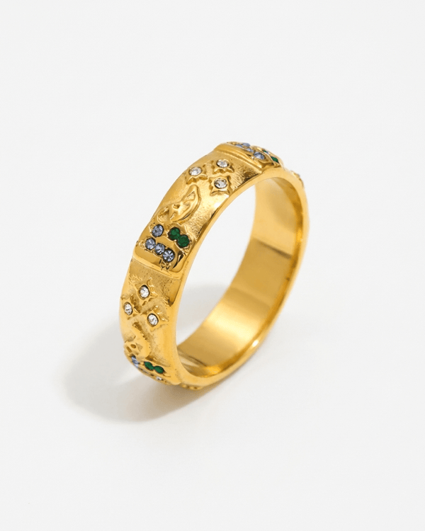Nora ring - Opulaire - WATERPROOF jewelry - EU 54 -