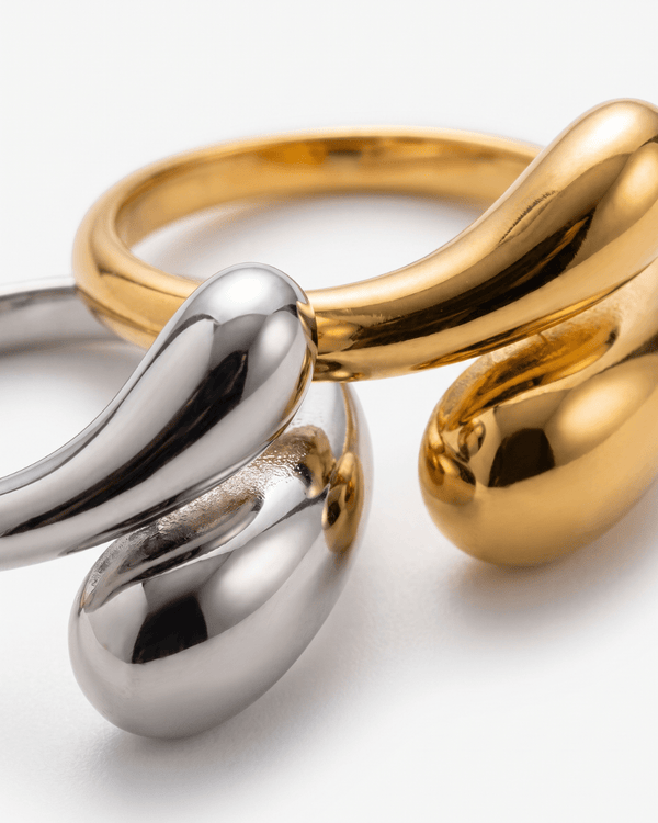Ola ring - Opulaire - WATERPROOF jewelry - Adjustable -