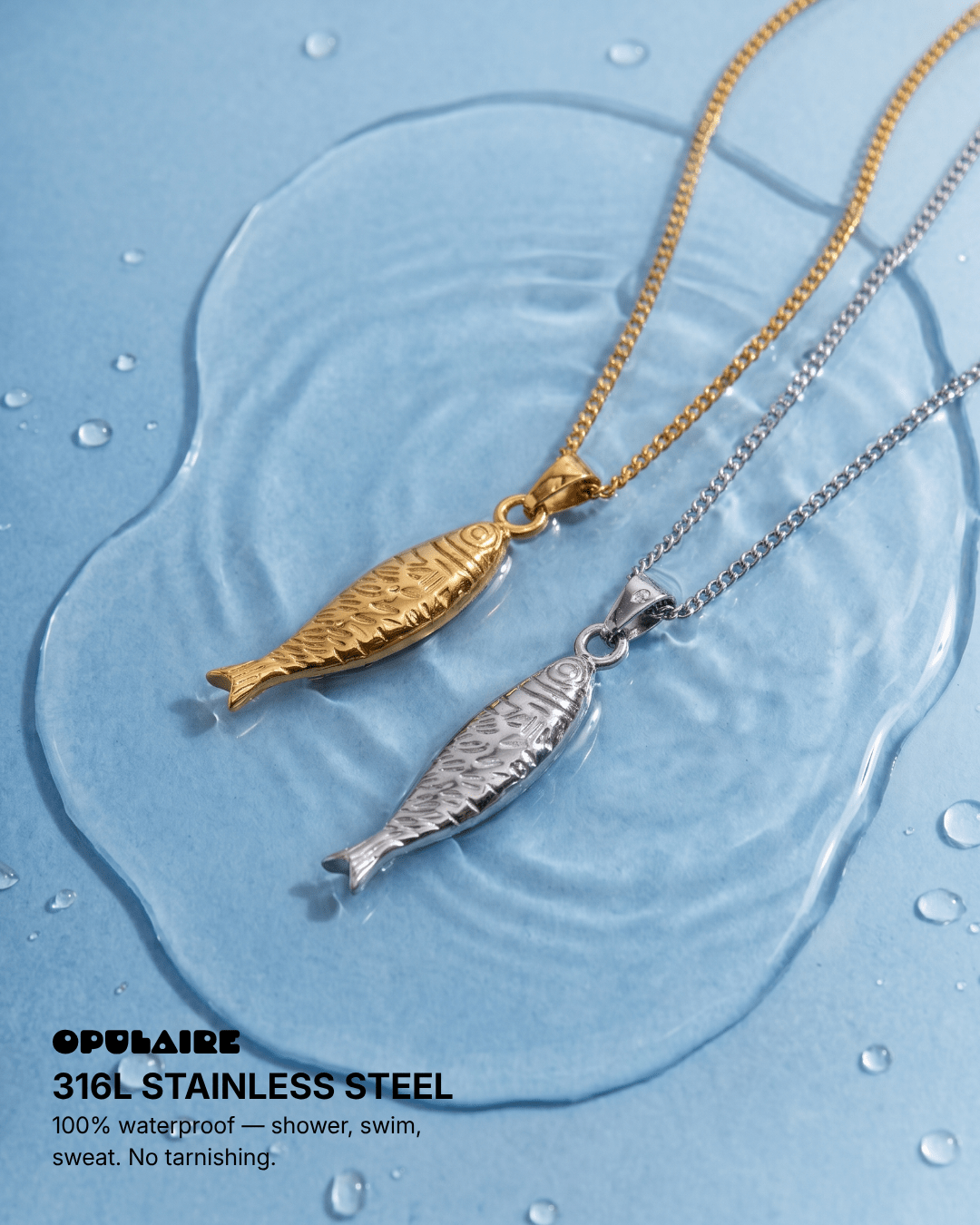 Padua necklace - Opulaire - WATERPROOF jewelry - 