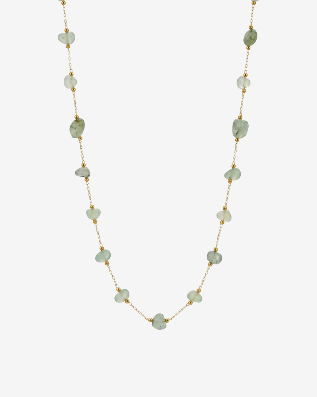 Palermo necklace - Opulaire - WATERPROOF jewelry - Green -