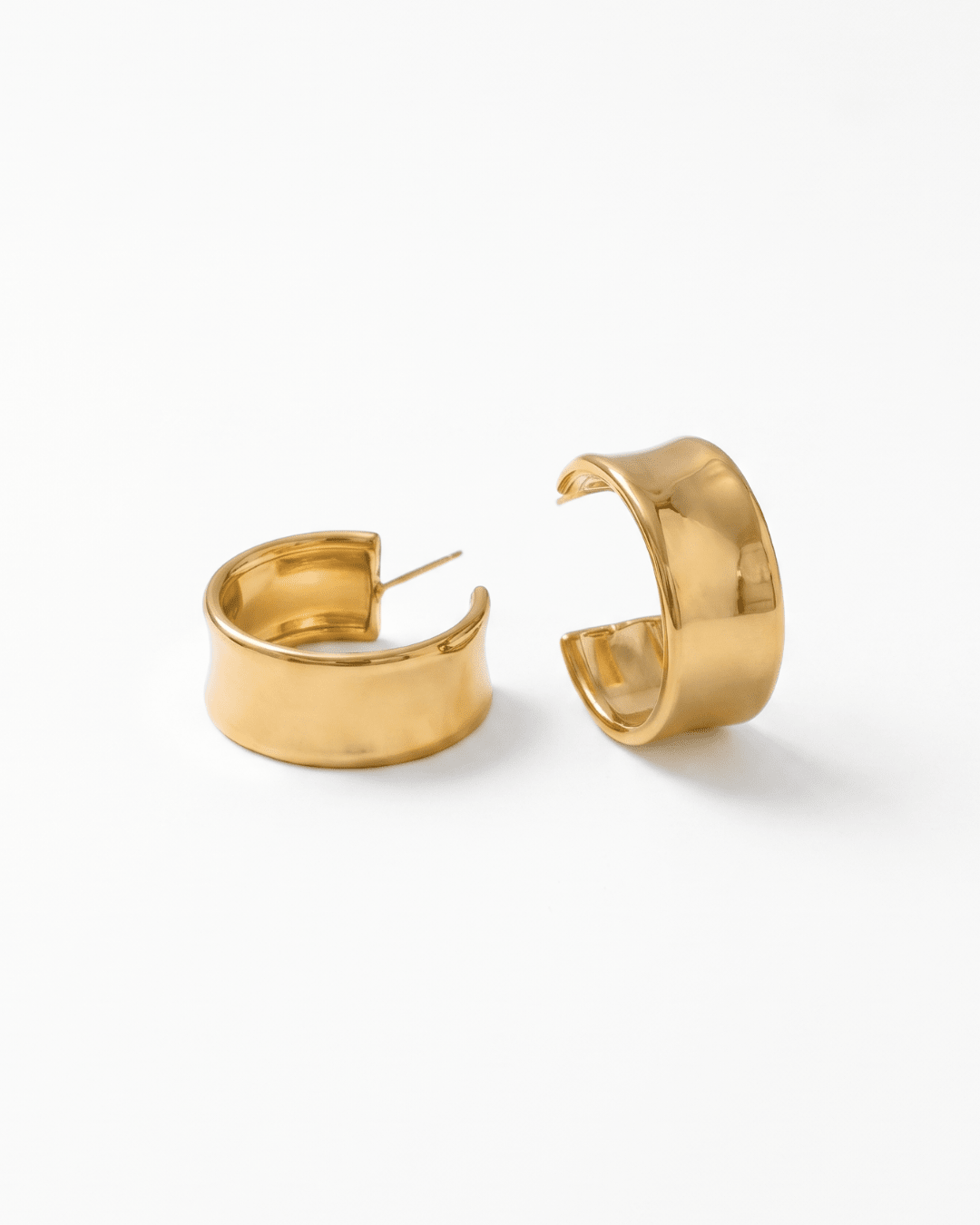Puck earrings - Opulaire - WATERPROOF jewelry - 
