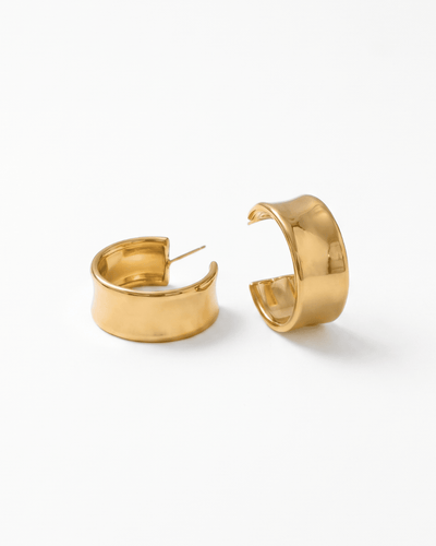 Puck earrings - Opulaire - WATERPROOF jewelry - 